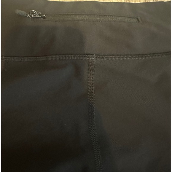 Lululemon Run Leggings Reflective Dot Cropped scalloped Athletic Pants Pockets 4 - Picture 11 of 12